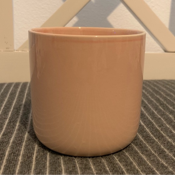 Small flower pot / pink porcelain/ceramic flower pot / flower pot home decor. - Picture 10 of 11